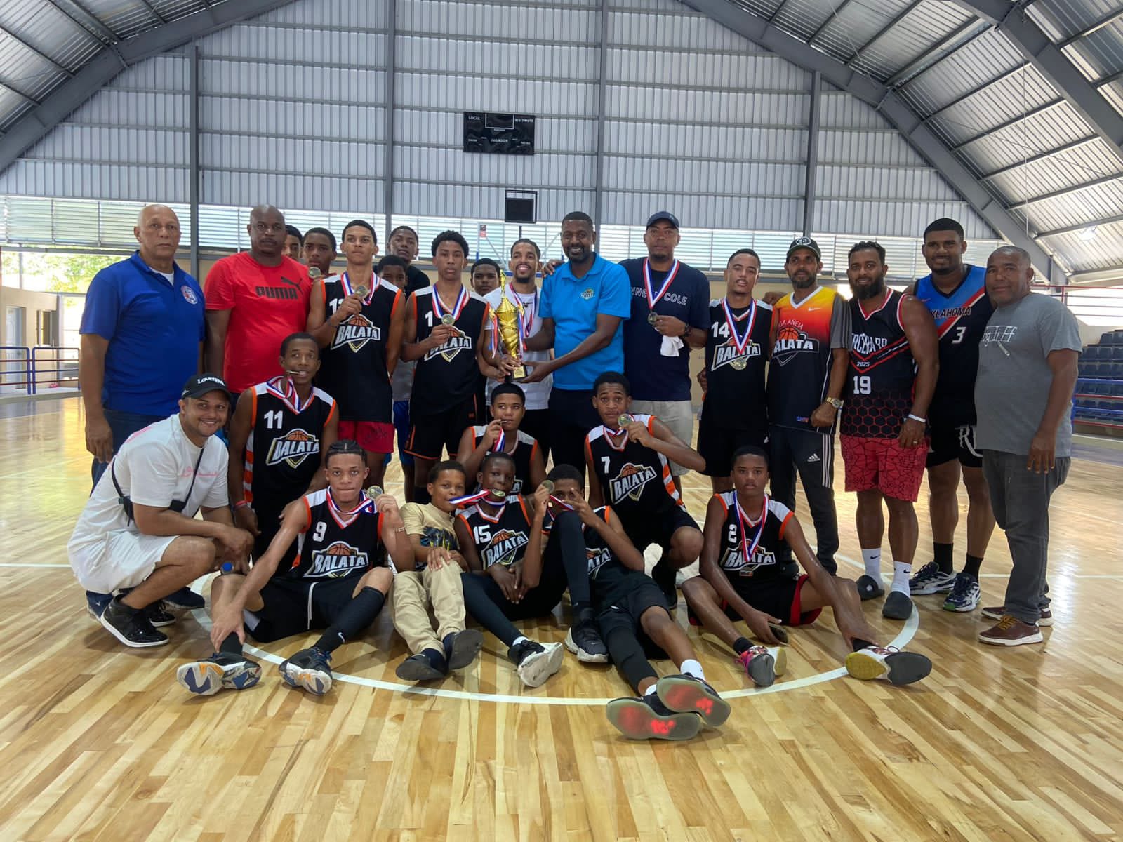 Club Balata se corona campeón del Torneo U16 de ABASADO; Ángel Cruz es el Jugador Más Valioso